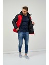 Sam 73 Čierno-červená pánska zimná bunda Sam 73
