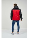 Sam 73 Čierno-červená pánska zimná bunda Sam 73