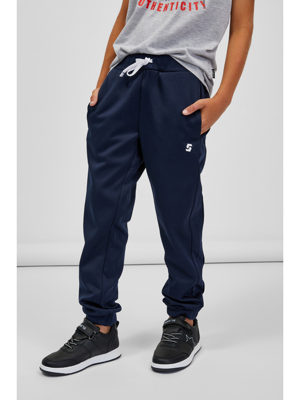 Sam 73 Tmavomodré detské tepláky SAM 73 Reyn