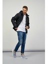 Sam 73 Čierna pánska ľahká bunda SAM 73 Sigmund
