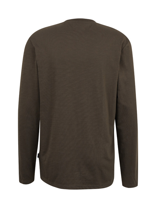 Sam 73 Khaki pánske tričko s dlhým rukávom SAM 73 Mindart