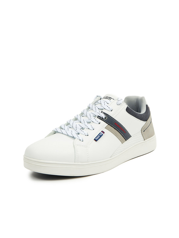 Sam 73 Biele pánske tenisky SAM73 Hjorr