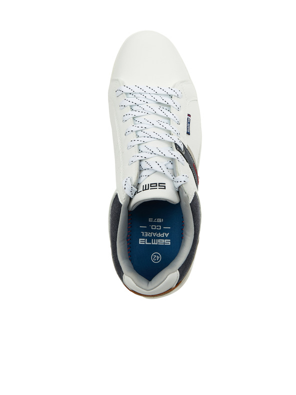 Sam 73 Biele pánske tenisky SAM73 Hjorr