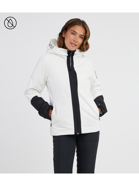 Sam 73 Čiernobiela dámska bunda SAM 73 Minerva