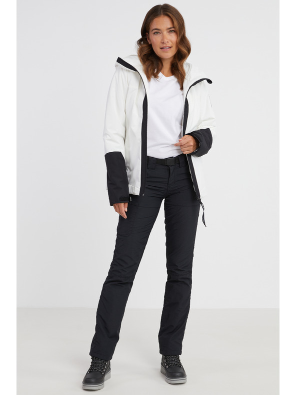 Sam 73 Čiernobiela dámska bunda SAM 73 Minerva