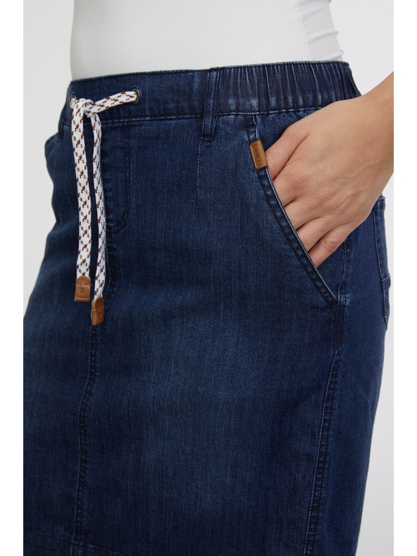 Sam 73 Tmavomodrá dámska džínsová sukňa SAM 73 Gisela