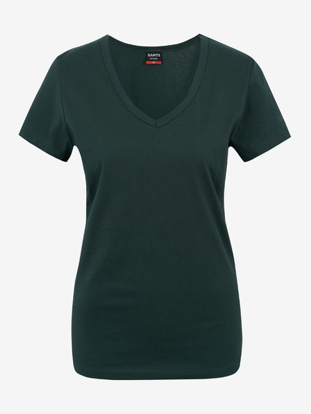 Sam 73 Tmavo zelené dámske tričko SAM 73 Una