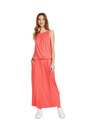 Sam 73 Koralové dámske maxi šaty SAM 73 Dita