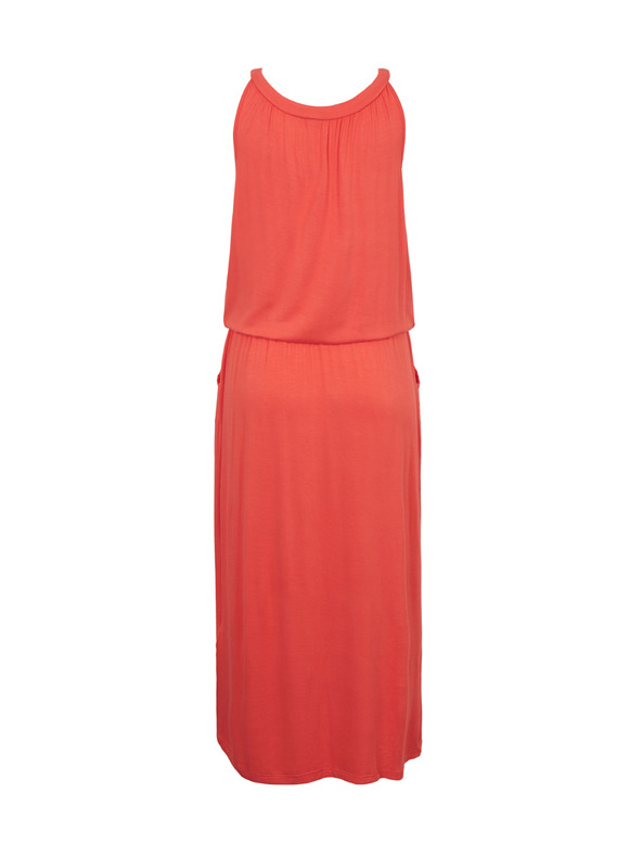 Sam 73 Koralové dámske maxi šaty SAM 73 Dita
