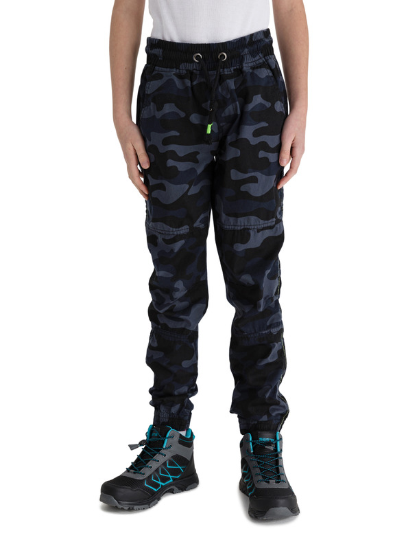 Sam 73 Tmavomodré chlapčenské maskáčové nohavice SAM 73