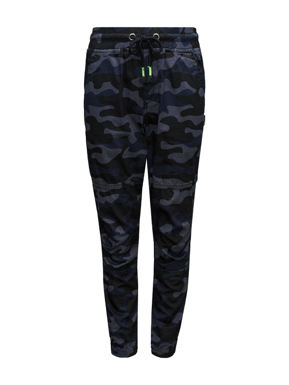 Sam 73 Tmavomodré chlapčenské maskáčové nohavice SAM 73