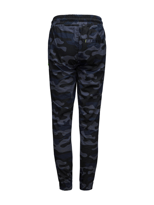 Sam 73 Tmavomodré chlapčenské maskáčové nohavice SAM 73