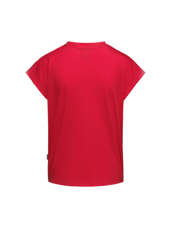 Sam 73 Červené dámske tričko s potlačou SAM 73