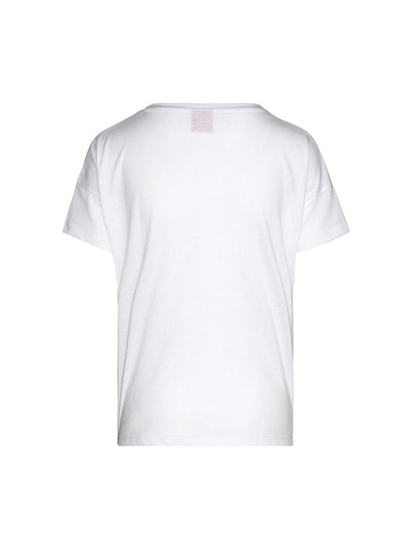 Sam 73 Biele dámske tričko s potlačou SAM 73