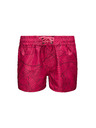 Sam 73 Ružové dievčenské vzorované šortky s vreckami SAM 73