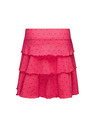 Sam 73 Ružová dievčenská sukňa so vzorom SAM 73