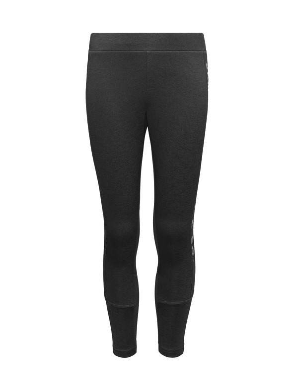 Sam 73 Tmavosivé dievčenské legíny s potlačou SAM 73