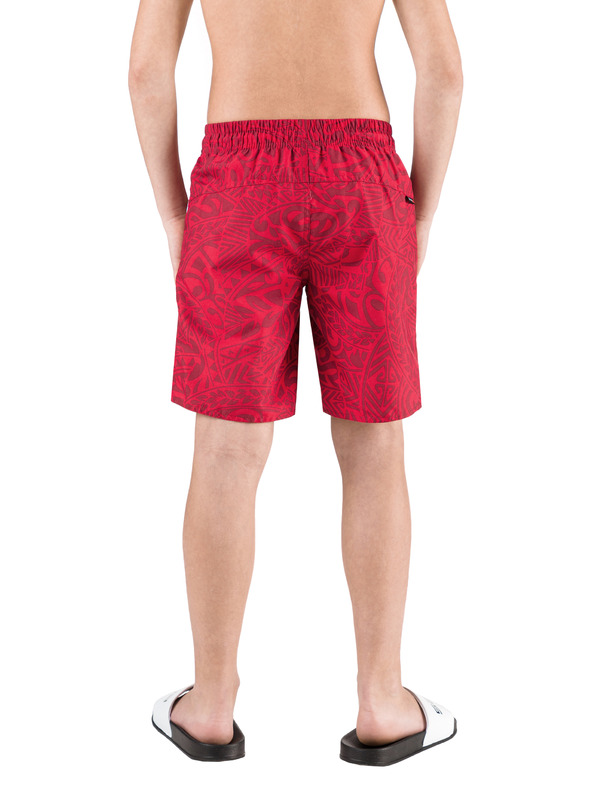 Sam 73 Červené chlapčenské vzorované plavky SAM 73
