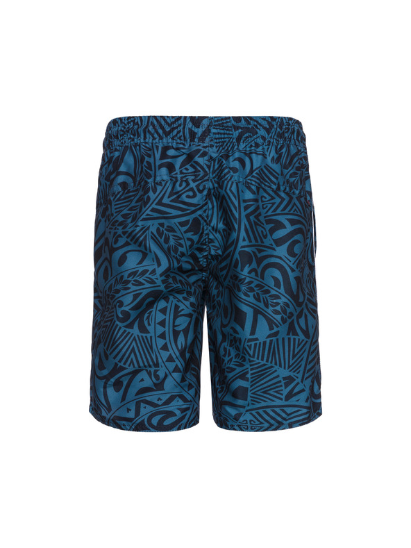 Sam 73 Tmavomodré chlapčenské vzorované plavky SAM 73