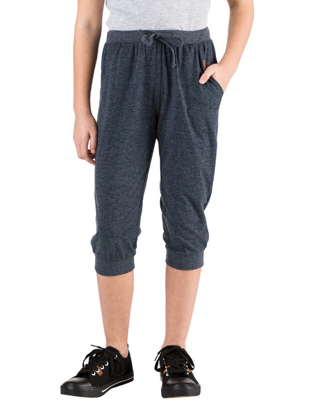 Sam 73 Tmavomodré dievčenské 3/4 tepláky SAM 73