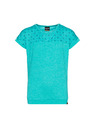 Sam 73 Zelené dievčenské vzorované tričko SAM 73