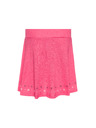 Sam 73 Ružová dievčenská sukňa so vzorom SAM 73