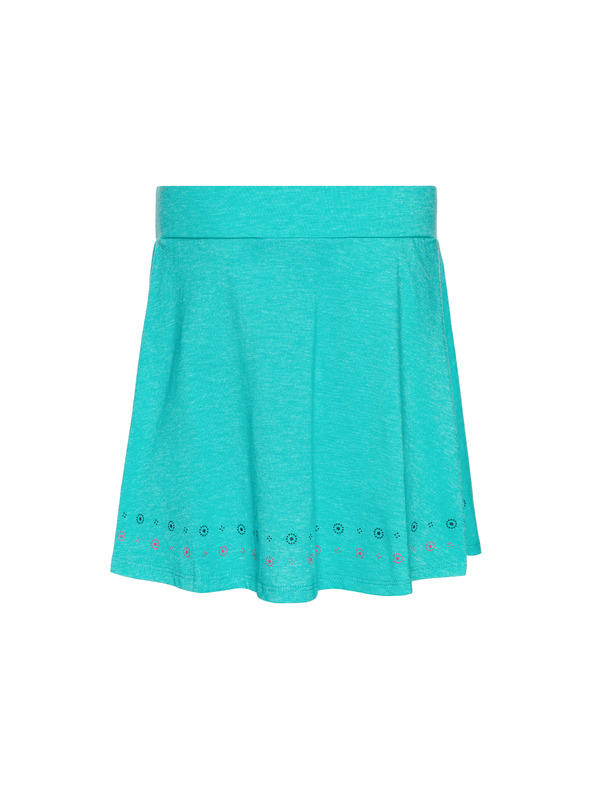 Sam 73 Zelená dievčenská vzorovaná sukňa SAM 73