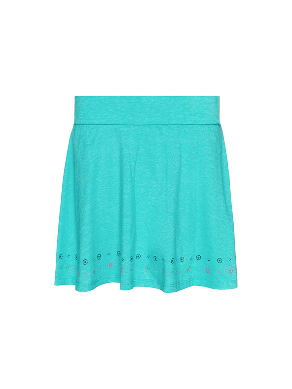 Sam 73 Zelená dievčenská vzorovaná sukňa SAM 73