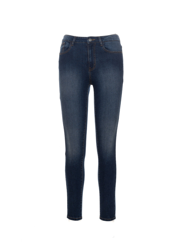 Sam 73 Modré dámske slim fit džínsy Sam 73