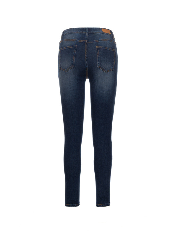 Sam 73 Modré dámske slim fit džínsy Sam 73