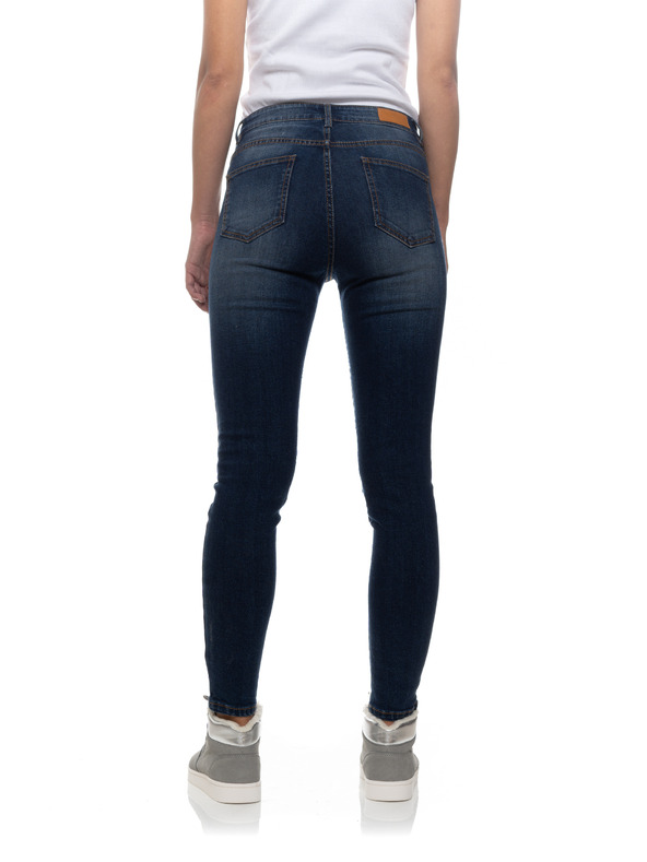 Sam 73 Modré dámske slim fit džínsy Sam 73