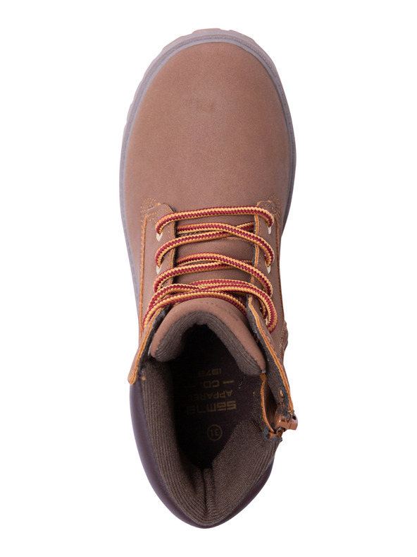 Sam 73 Hnedé chlapčenské členkové topánky SAM 73 Shane