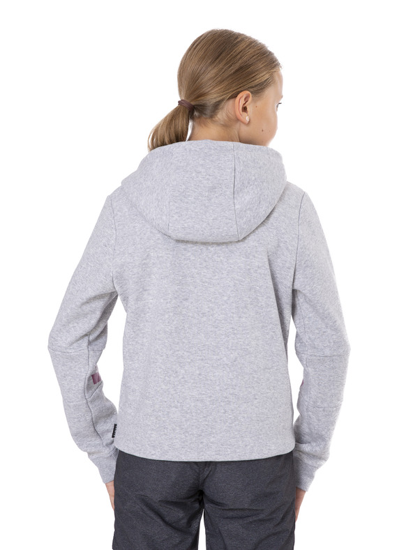 Sam 73 Svetlosivá dievčenská mikina s potlačou SAM 73 Donna