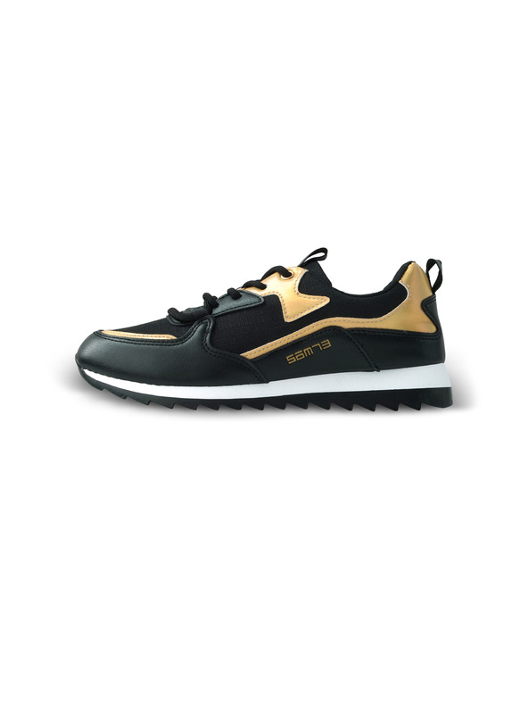 Sam 73 Zlaté a čierne dámske čižmy SAM 73 Nona