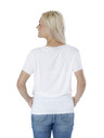 Sam 73 Biele dámske tričko s potlačou SAM 73 Arias