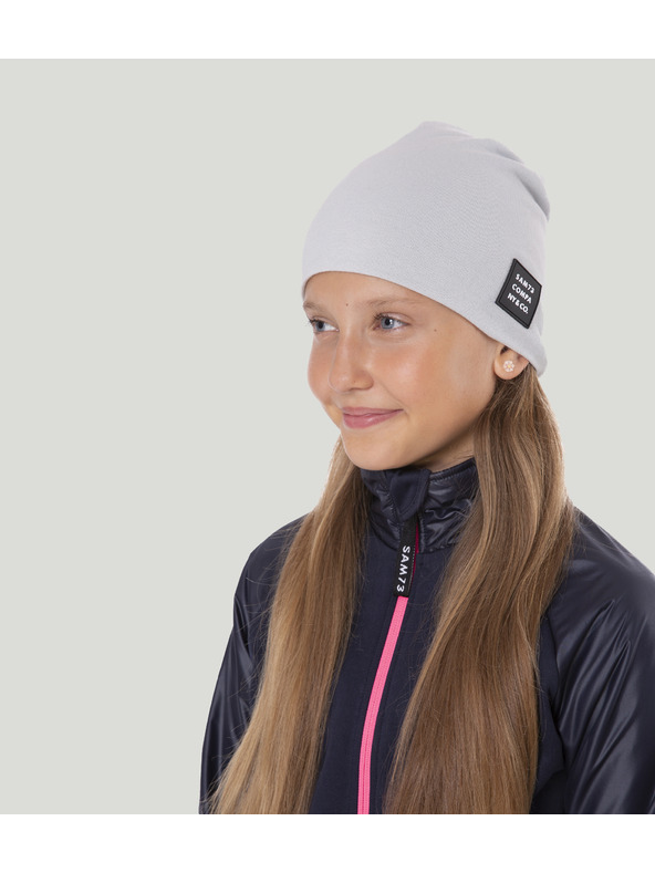 Sam 73 Šedá dievčenská čiapka Sam 73