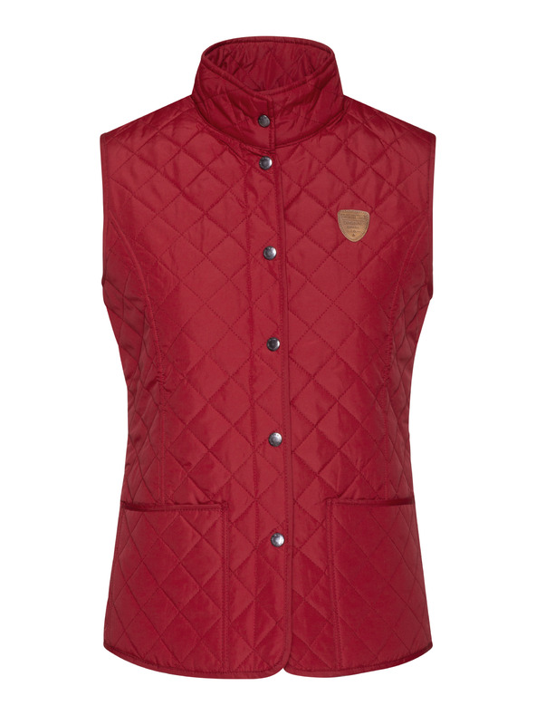 Sam 73 Červená dámska prešívaná vesta Sam 73 Martha