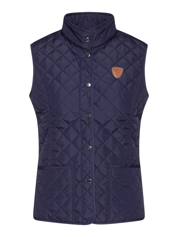 Sam 73 Tmavomodrá dámska prešívaná vesta Sam 73 Martha