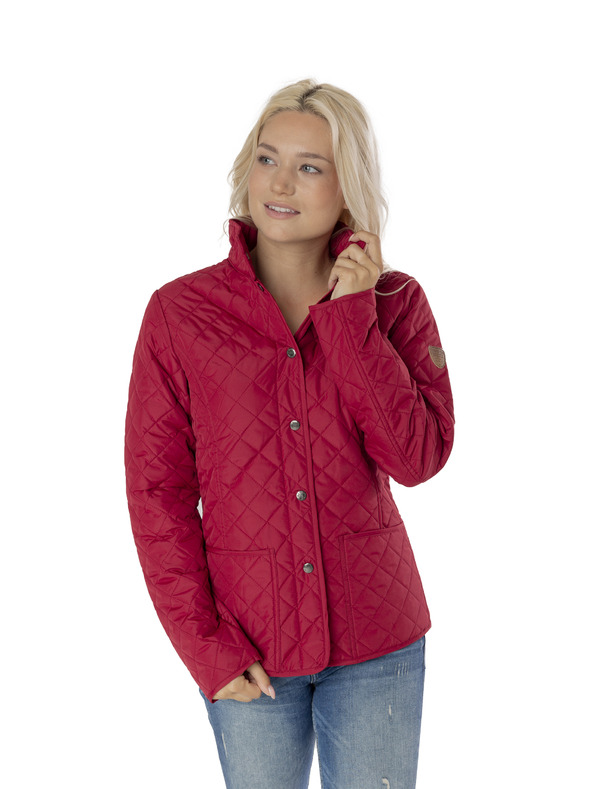 Sam 73 Červená dámska prešívaná bunda Sam 73 Jane