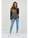 Sam 73 Hnedá dámska prešívaná bunda Sam 73