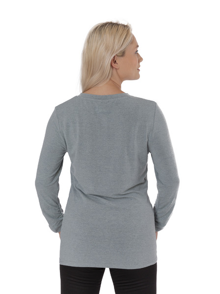 Sam 73 Svetlošedé dámske tričko SAM 73