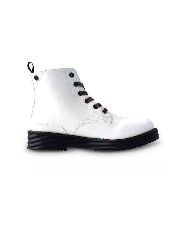 Sam 73 Biele dámske členkové topánky Sam 73 Elizabeth