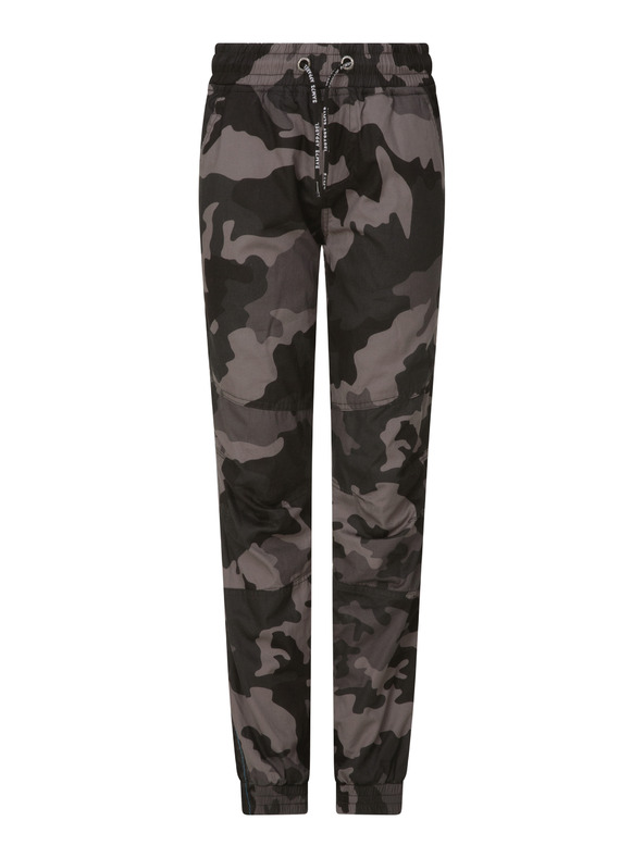 Sam 73 Tmavosivé chlapčenské maskáčové nohavice SAM 73