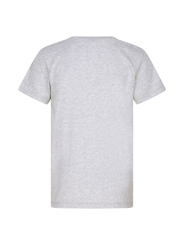 Sam 73 Svetlosivé chlapčenské tričko potlačou SAM 73