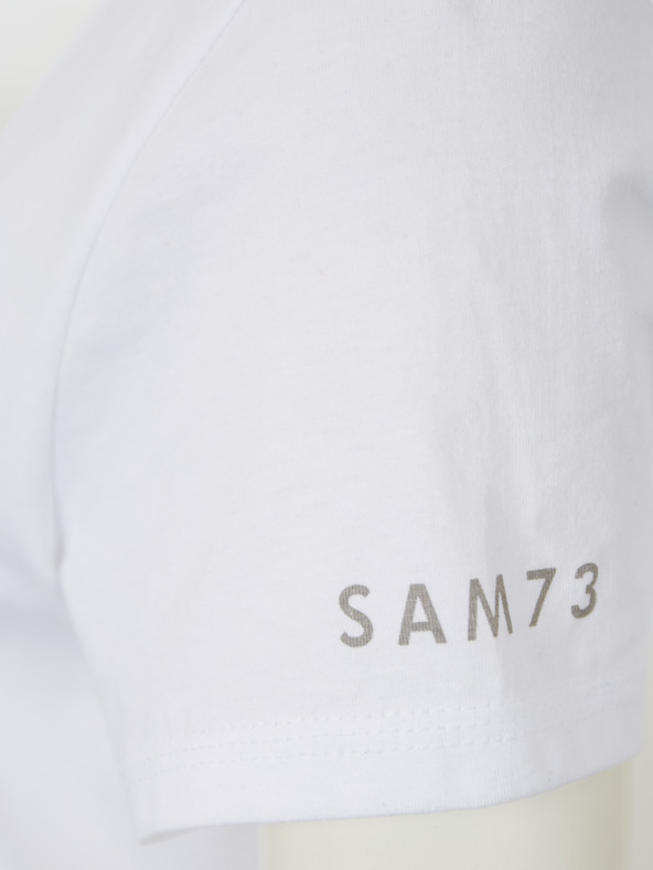 Sam 73 Biele dámske tričko SAM 73 Una