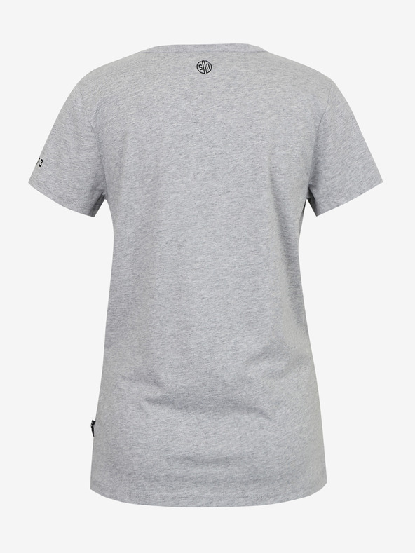 Sam 73 Svetlošedé dámske pruhované tričko SAM 73 Una