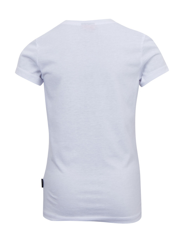 Sam 73 Biele dievčenské tričko SAM 73 Alaina