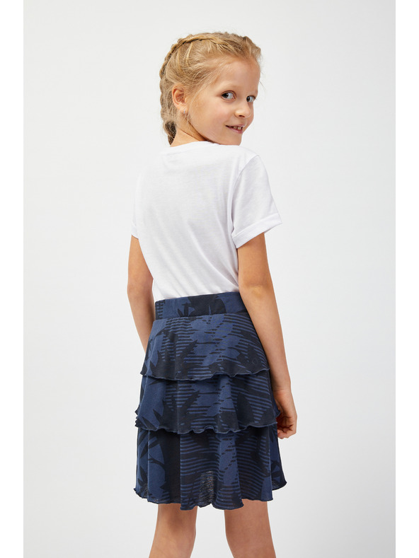 Sam 73 Biele dievčenské tričko SAM 73 Alaina