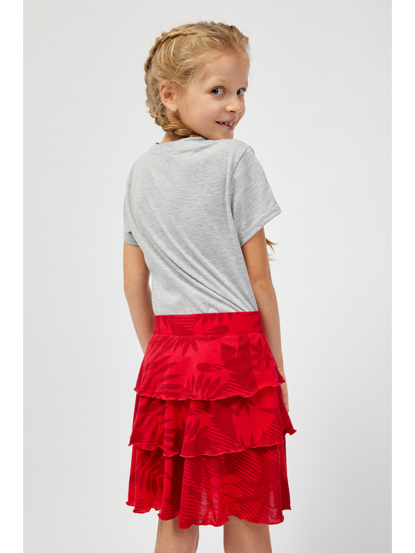 Sam 73 Svetlosivé dievčenské tričko SAM 73 Alaina