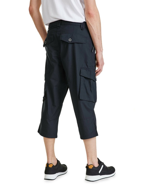 Sam 73 Tmavomodré pánske šortky SAM 73 Dennis